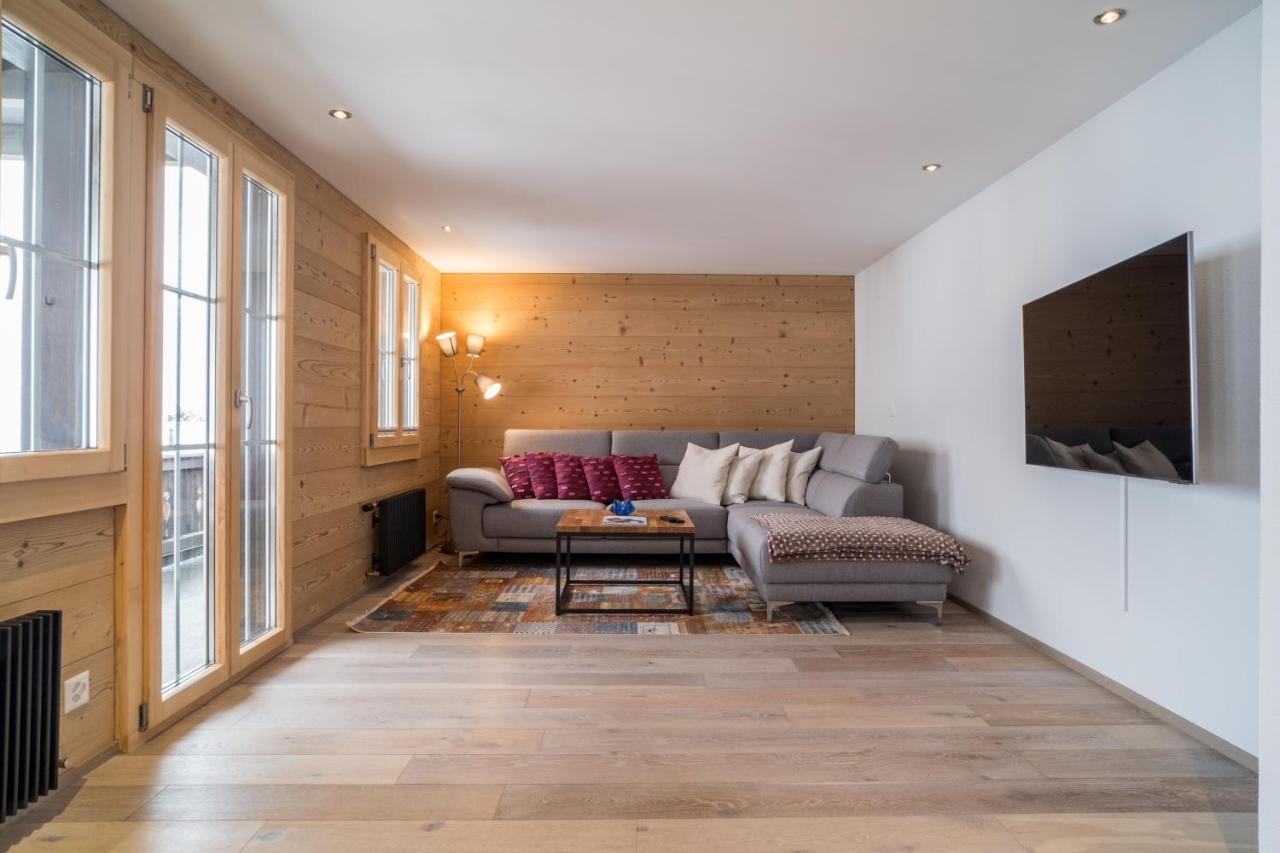 Apartment Ahornisegg - Griwa Rent Ag 그린델발트 외부 사진