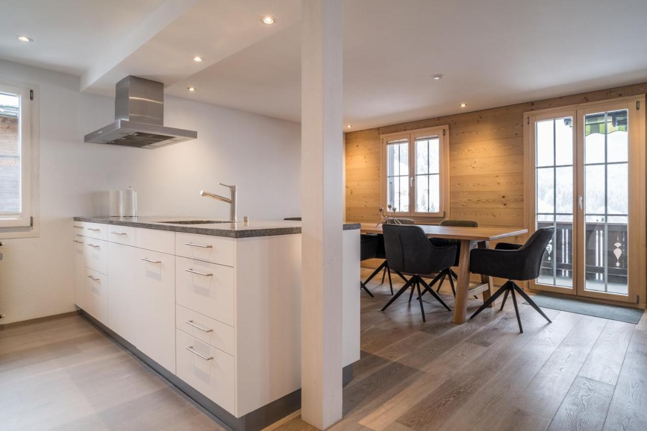 Apartment Ahornisegg - Griwa Rent Ag 그린델발트 외부 사진